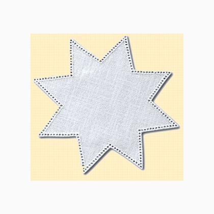 Star Doily (small) - White 20x20