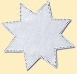 Star Doily (small) - White 20x20