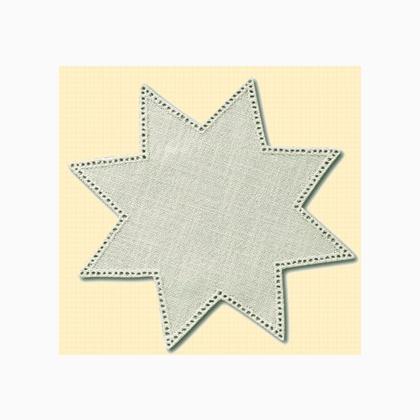 Star Doily (small) - Cream 20x20