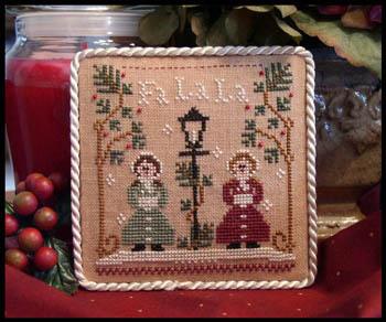 Little House Needleworks Winter Plaid - Cross Stitch Pattern