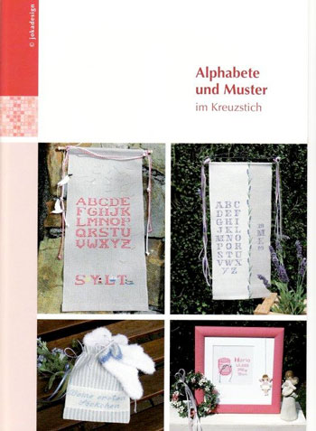Alphabete und Muster in Kreuzstich