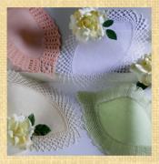 Petal Doily - Light Yellow 25x14