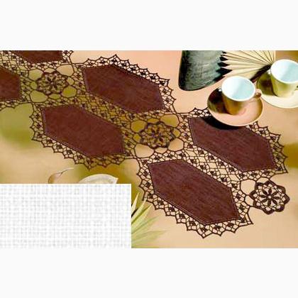 Facette Doily - White 12x25