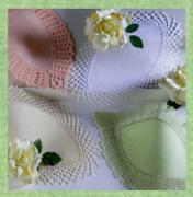 Petal Doily - Green Lemon 25x14