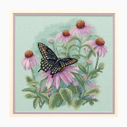Butterfly & Daisies