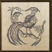 Toile Blue Pheasant