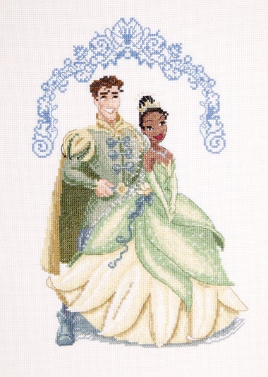 Disney Princess: Princess Tiana and Naveen From DMC - Disney© -  Cross-Stitch Kits Kits - Casa Cenina