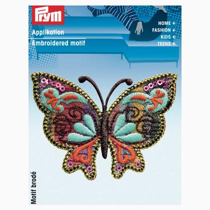 Appliqué Colorful Butterfly