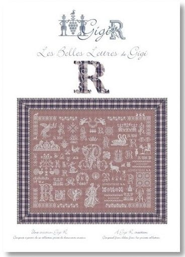 Sampler Gigi R Lettres Gigi
