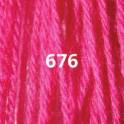 Crewel Wool Hank - Bubble Gum Pink 676