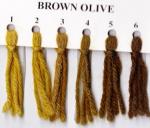 Tapestry Wool - Brown Olive 316