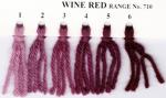 Tapestry Wool - Wine Red 714