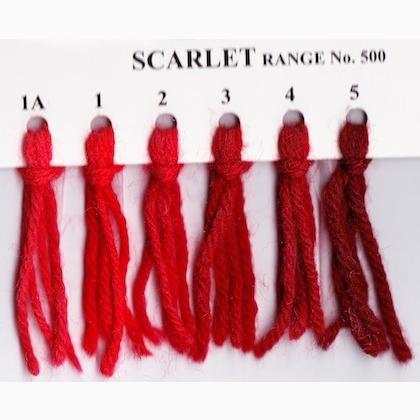 Crewel Wool Hank - Scarlet 503