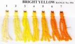 Crewel Wool Hank - Bright Yellow 551