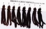 Crewel Wool - Brown Groundings 584