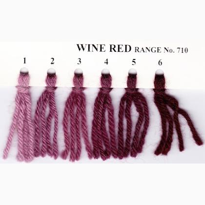 Tapestry Wool Hank - Wine Red 711