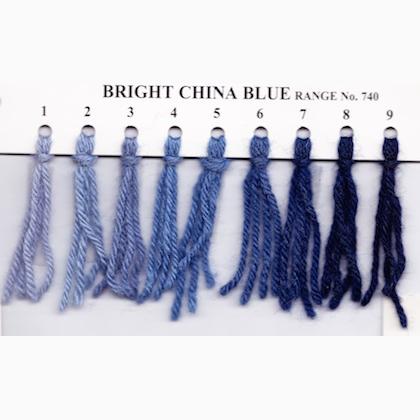 Tapestry Wool Hank - Bright China Blue 746