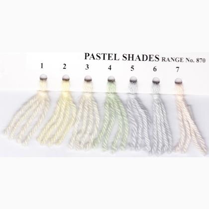 Crewel Wool Hank - Pastel Shades 875