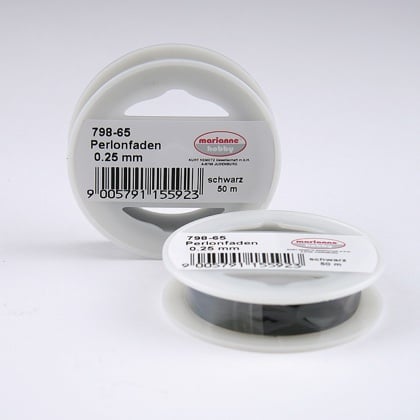Nylon Wire 0.25mm. Black