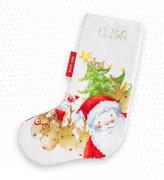 Santa & Reindeer Stocking