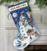 Snowman & Friends Stocking