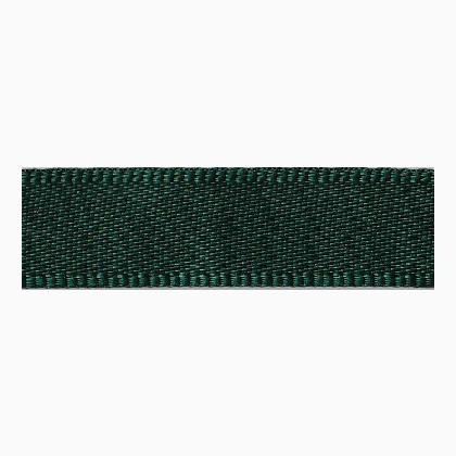Satin Double Ribbon Bottle Green 10mm