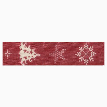 Ribbon Noël Authentique - Red