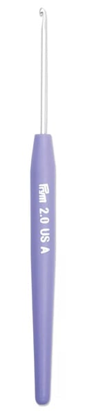 Soft-grip wool crochet hook - 2 mm