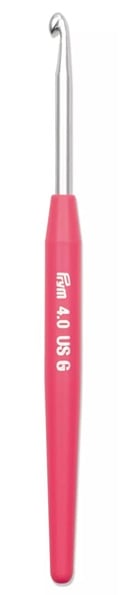 Soft-grip wool crochet hook - 4 mm