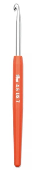 Soft-grip wool crochet hook - 4,5 mm