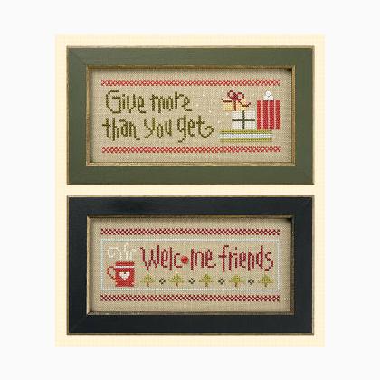 Christmas Rules Double Flip: Give More/Welcome Friends