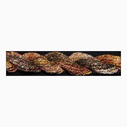 ThreadworX Hand Overdyed Metallic #12 - 91037 - Tiger Butter