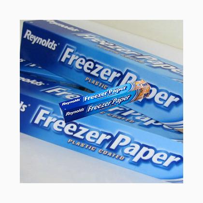 Freezer Paper - Plastic Coated