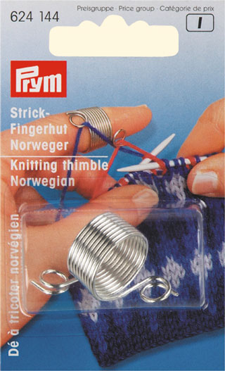 Knitting thimble Norwegian From Prym - Necessities - Accessories &  Haberdashery - Casa Cenina