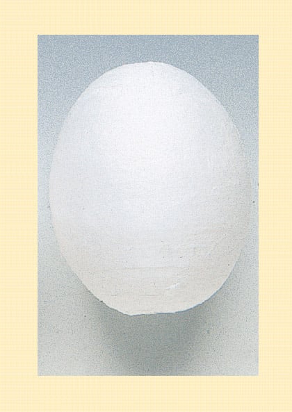 Cotton wool egg 29 x 38 mm