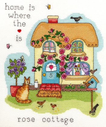 Rose Cottage From Bothy Threads Bothy Threads Kits Casa Cenina