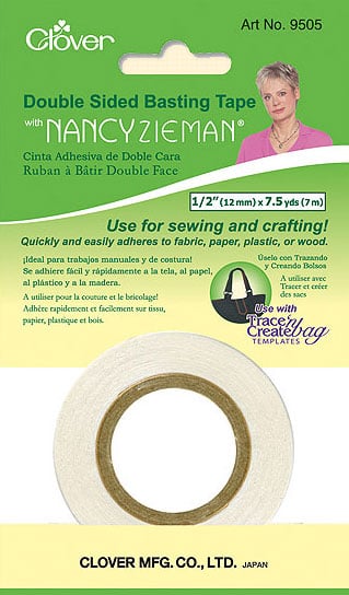 Double Sided Basting Tape with Nancy Zieman From Clover - Glues and  Adhesives - Accessories & Haberdashery - Casa Cenina