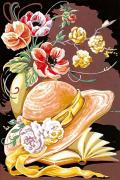The flowery hat