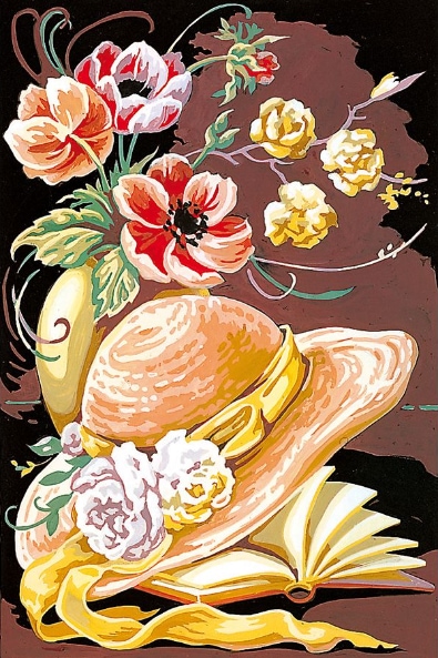 The flowery hat