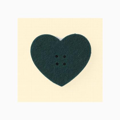 Riche Heart - Large Dark Green (2)