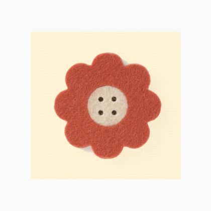Riche Daisy - Rust/Ecru