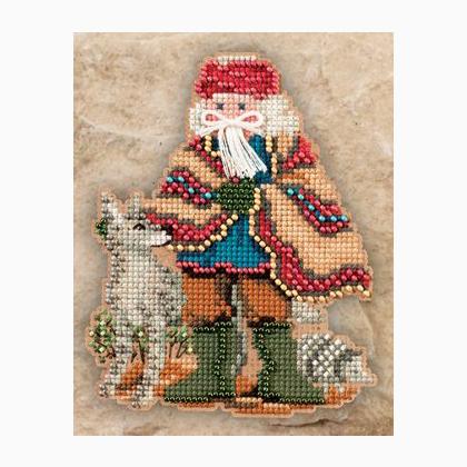 Ornament Kit: Southwest Santas - Mesa Santa