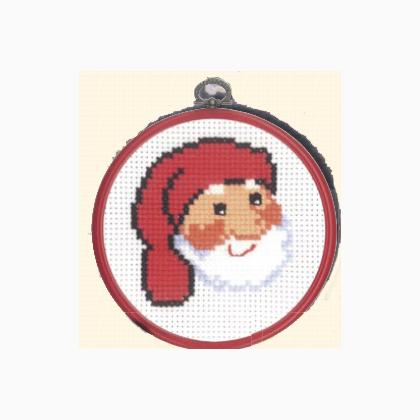 Santa (Round Flexi hoop)