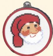 Santa (Round Flexi hoop)