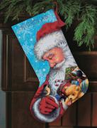 Santa and Toys Stocking