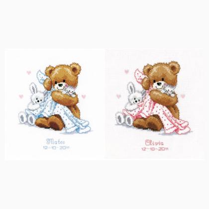 Birth Sampler - Bear