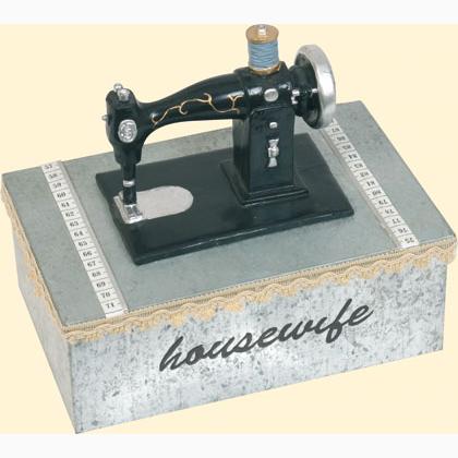 Sewing Machine Nostalgia Tin