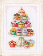 Vervaco Diamond Art Kit 8.75X8.75-Hello Kitty 