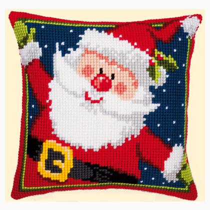 Cushion - Happy Santa Claus