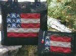 Fresh Mesh-Waving Flag Tote